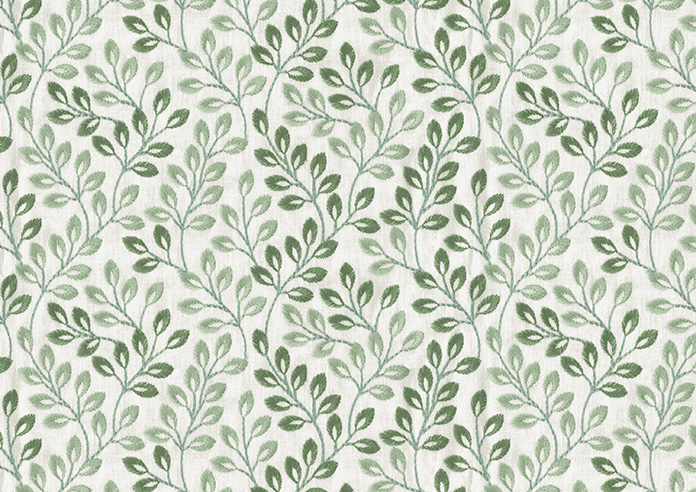 Fitzrovia Print, Subtle Greens - Roman Blind - Image 7